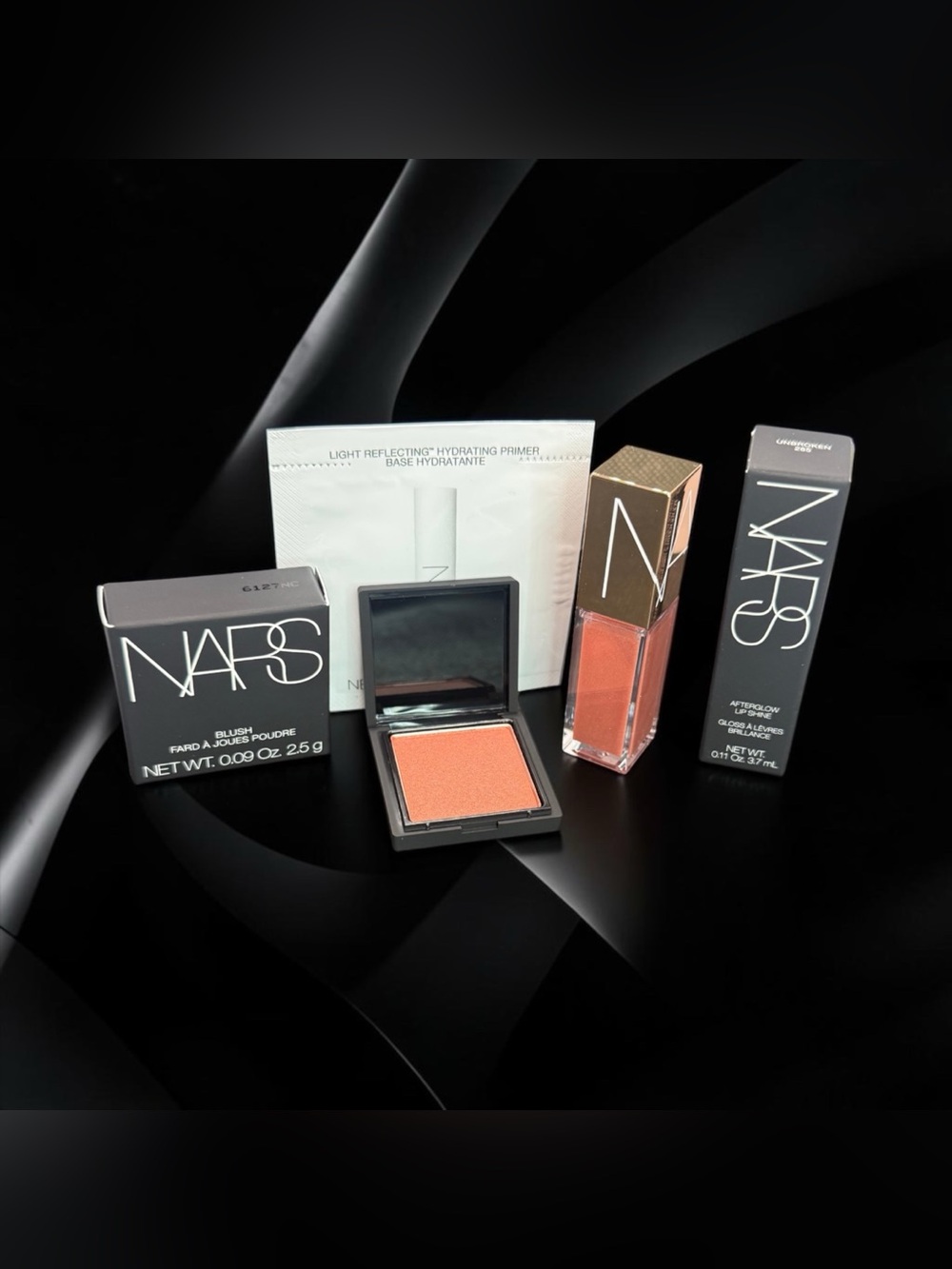 🖤NARS🖤Blush & Gloss Duo w/Primer Sample/NIP